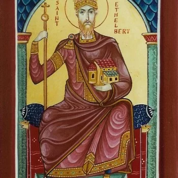 Άγιος Ethelbert Βασιλιάς της Αγγλίας