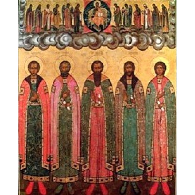 Όσιοι Ισαάκ, Κλήμης , Κύριλλος , Νικήτας και Νικηφόρος εκ Ρωσίας