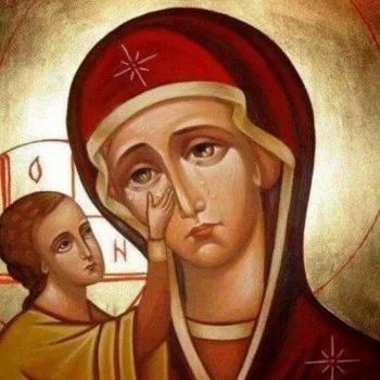 Σύναξη Της Υπεραγίας Θεοτόκου Δακρυρροούσης