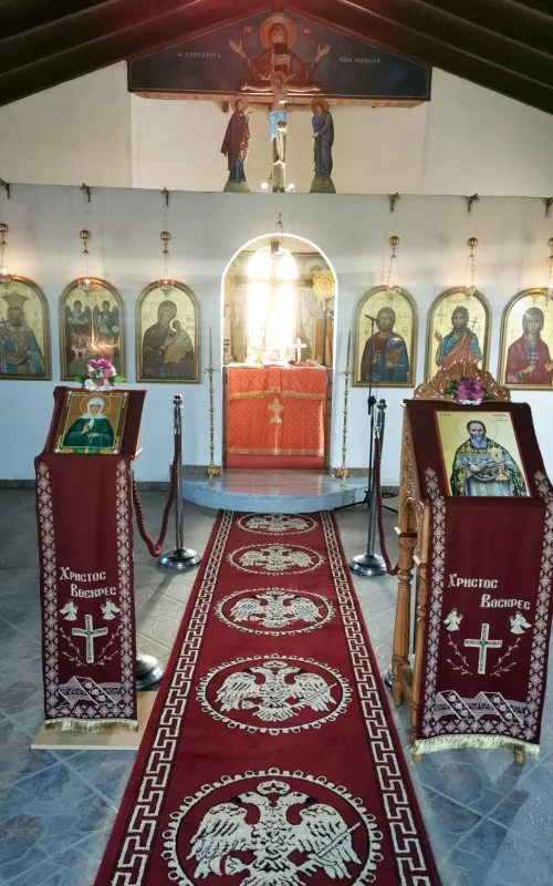 Ιερά Μονή Παμμεγίστων Ταξιαρχών - Αγίας Μαρίνης, Αγίας Όλγας και Αγίας Ματρώνα η αόμματη